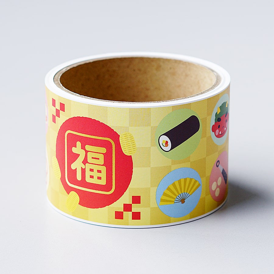 ロール式レールＰＯＰ 節分・イラスト／アイコン