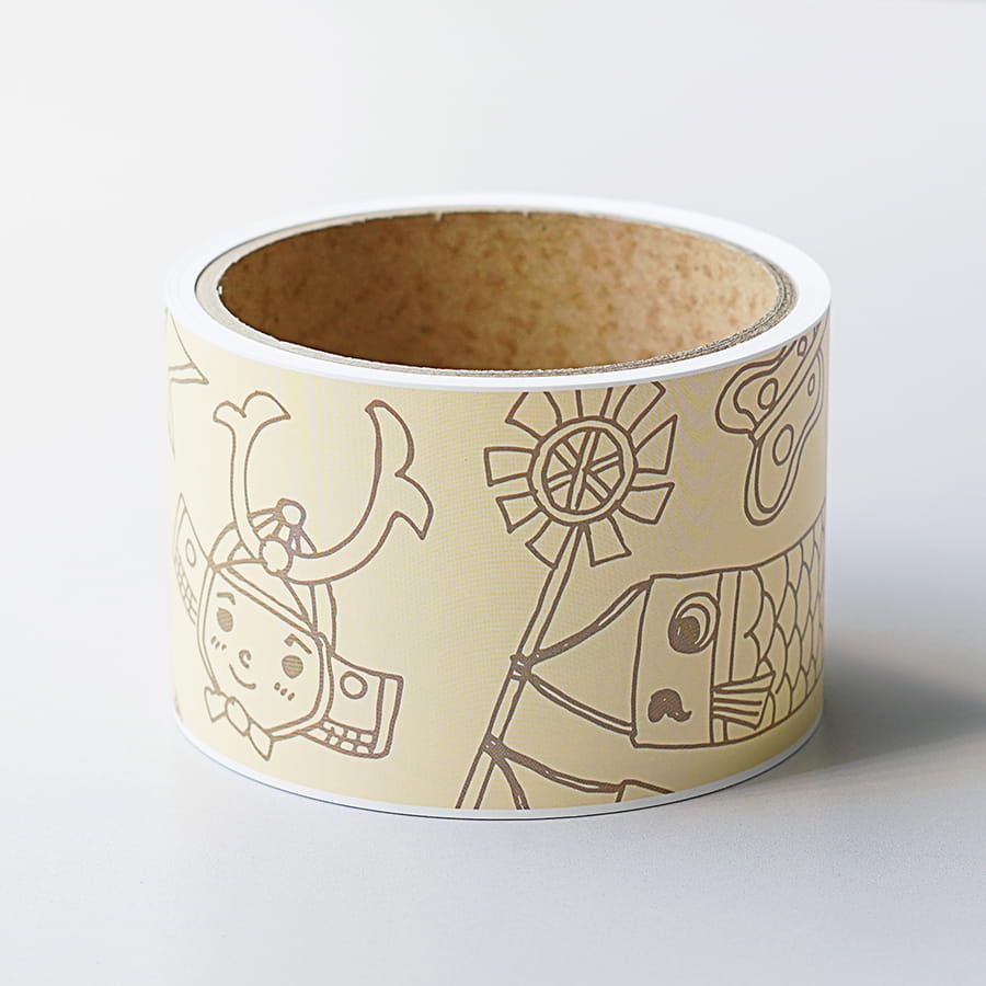 ロール式レールＰＯＰ こどもの日・線画