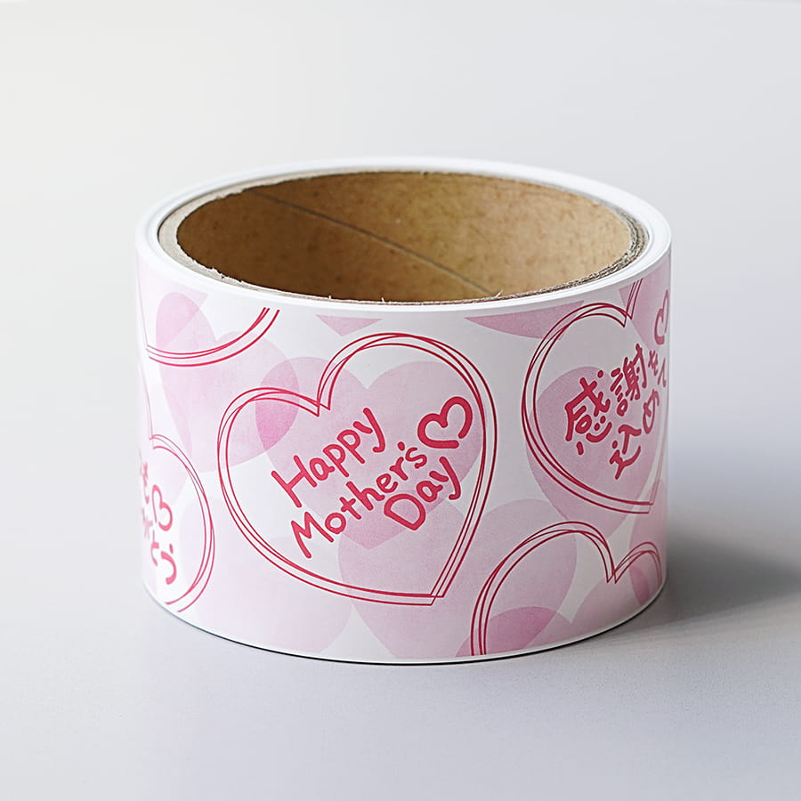 ロール式レールＰＯＰ 母の日・ハート