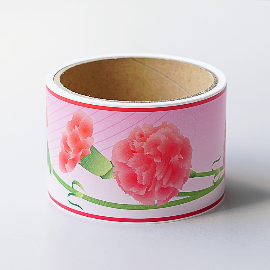 ロール式レールＰＯＰ 母の日・カーネーション