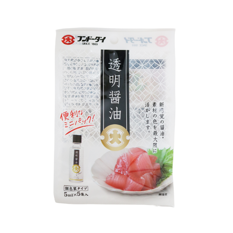 透明醤油 25ml(5ml×5)・10×10