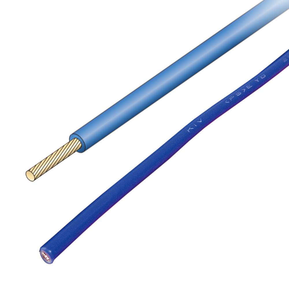 (200m巻) JAPPY KIV 0.75SQ-JP ｱｵ 600V電気機器用ビニル絶縁電線 KIV KIV 0.75SQ-JP アオ