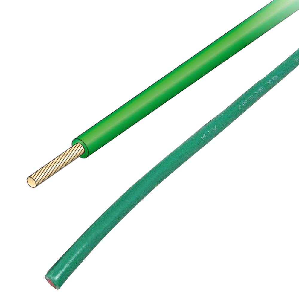 (200m巻) JAPPY KIV 2SQ-JP ﾐﾄﾞﾘ 600V電気機器用ビニル絶縁電線 KIV KIV 2.0SQ-JP ミドリ