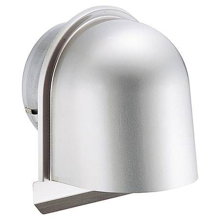 JAPPY UK-UZEV150SJ 換気用ガラリ(外壁用 U型フード付) 強制給排気用 UK-UZEVタイプ UK-UZEV150SJ ヘアライン仕上げ ／ φ150mm