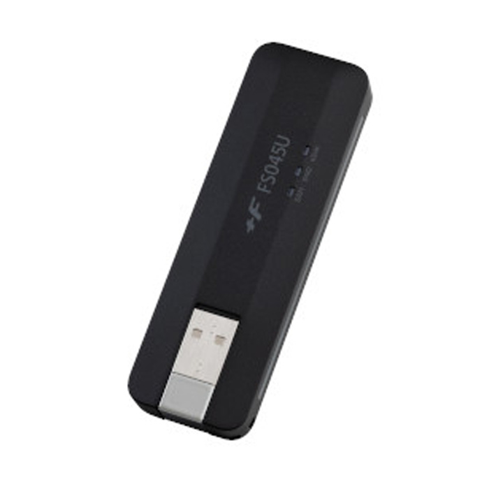 【7月下旬発送】+F FS045U 富士ソフト SIMフリー 5G対応 USBドングル （対応SIM形状：eSIM nanoSIM ）FS045UMB1 新品