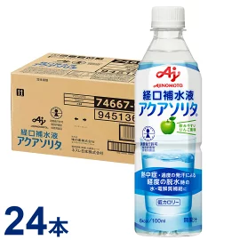 アクアソリタ ペットボトル 500ml×24本/ケース