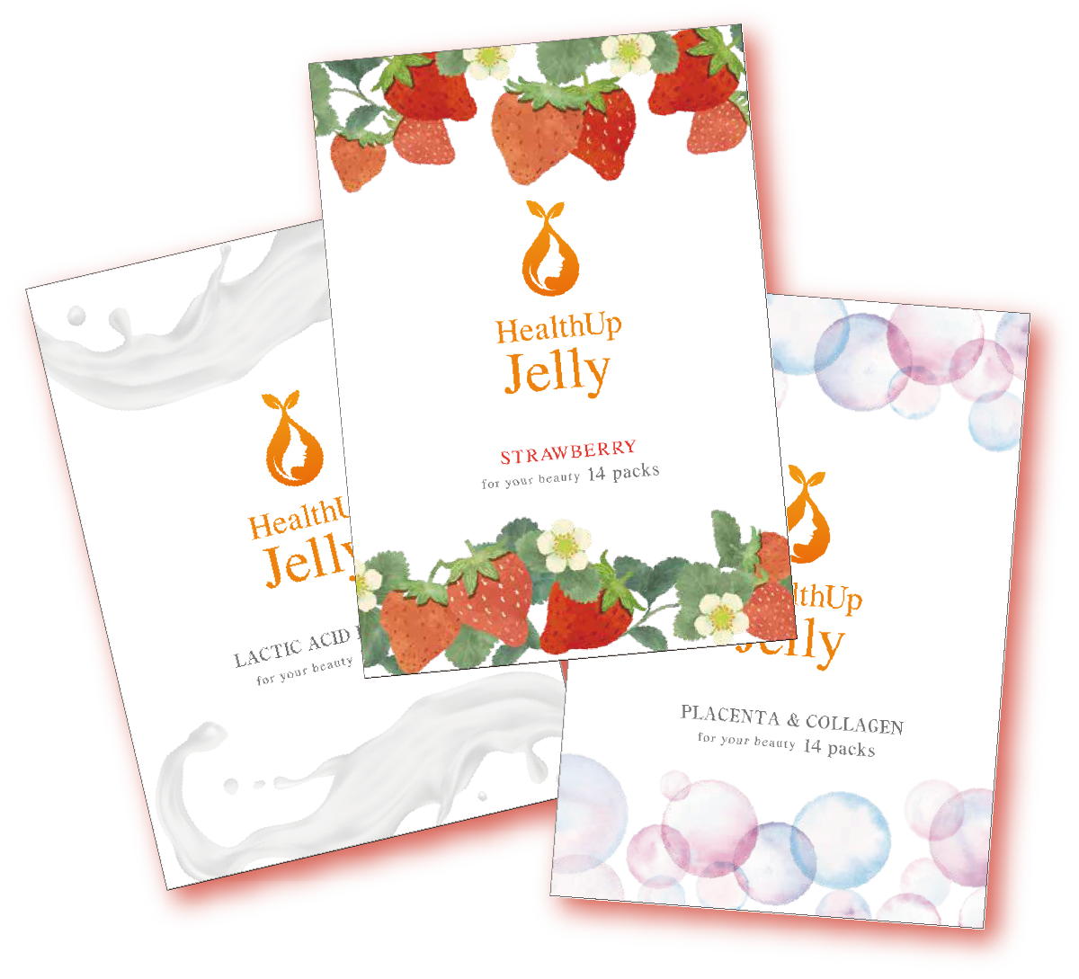 （お試しセット）ヘルスアップゼリーシリーズ【通販限定商品】　3包×３セット