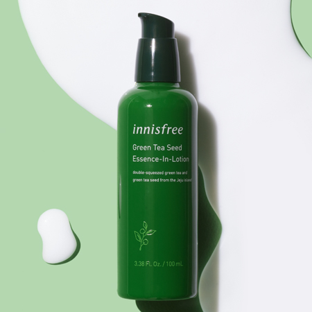 innisfree - greentea seed essence in lotion 100ml (22)
