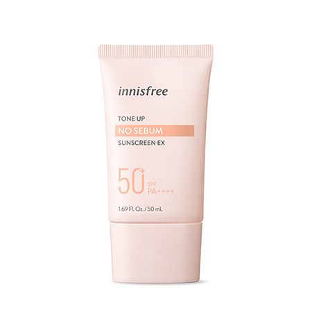 innisfee - no sebum tone up sunscreen 50ml