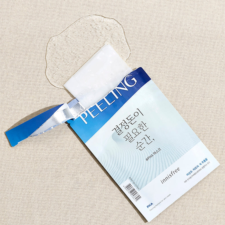 innisfee - peeling moment for skin mask - PHA
