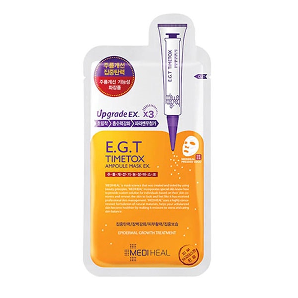 MEDIHEAL - E.G.T TIMETOX AMPOULE MASK　10枚