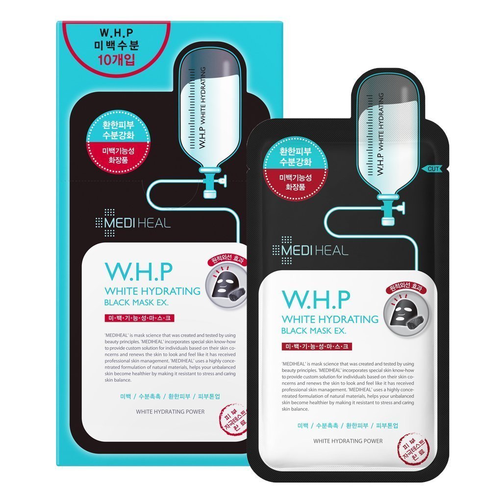 MEDIHEAL -  W.H.P White Hydrating Black Mask
