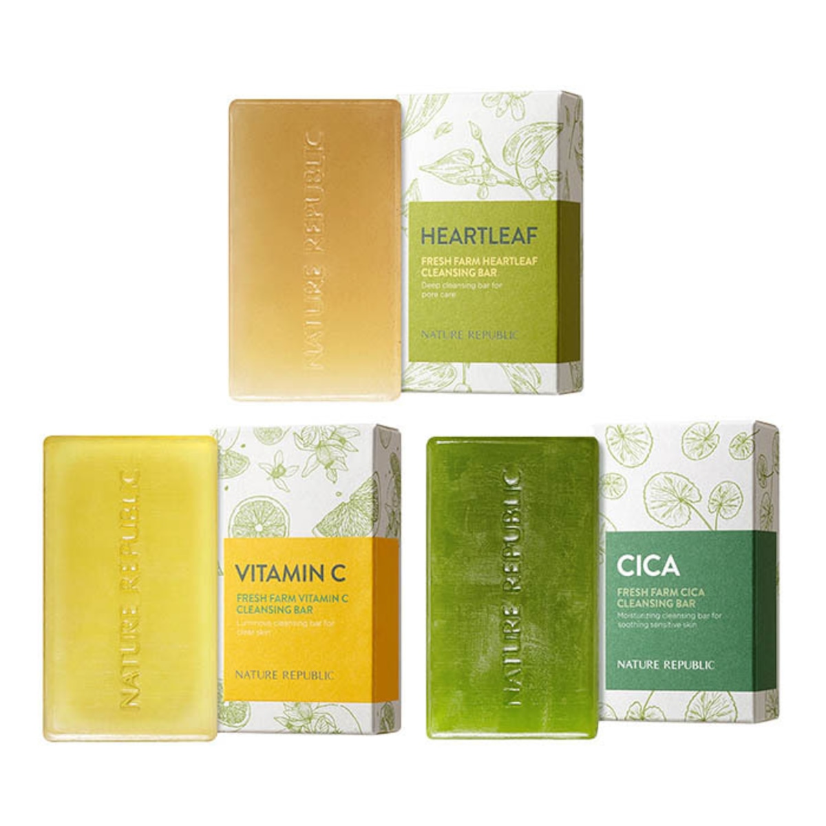 NATURE REPUBLIC - FRESH FARM CLEANSING BAR