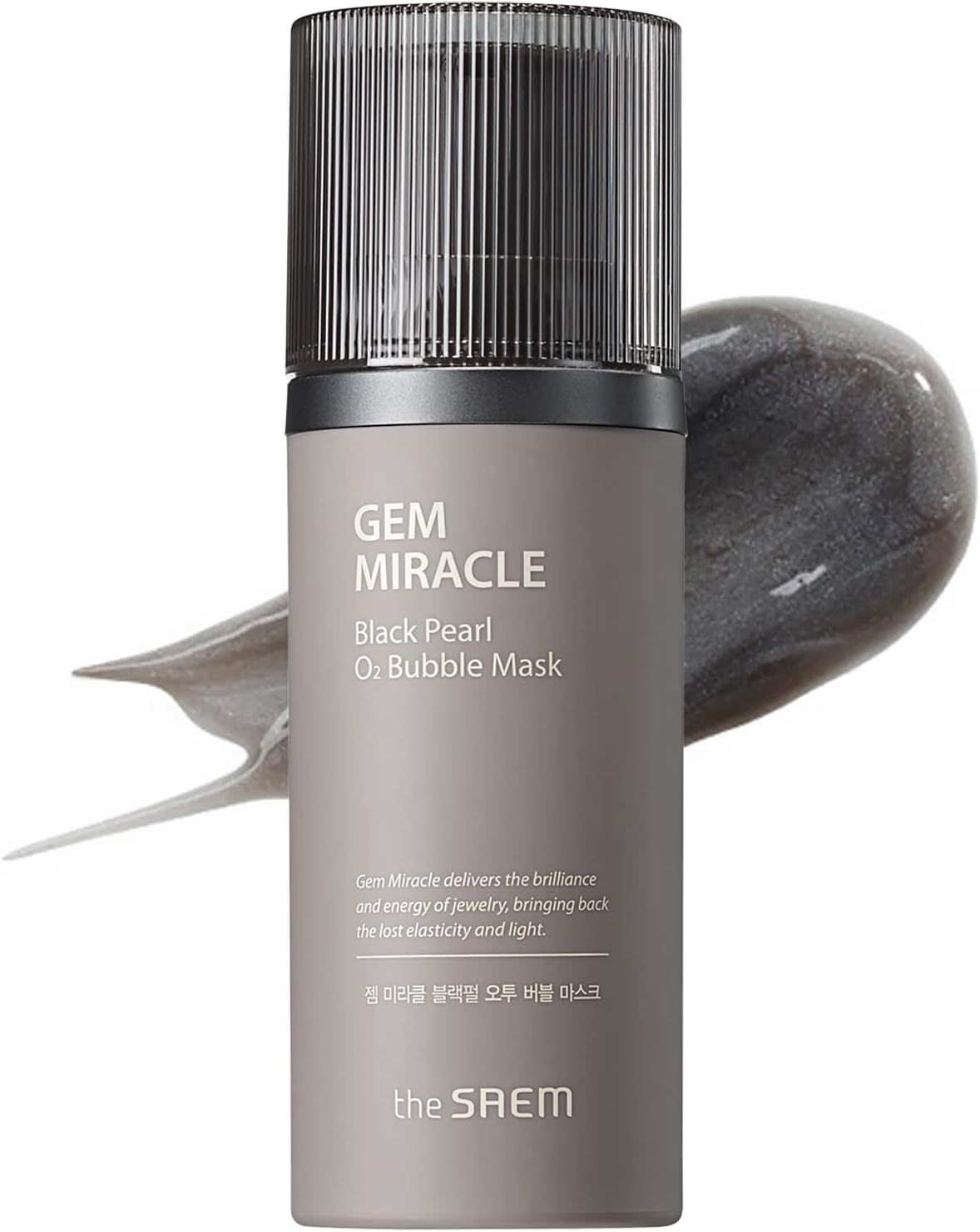 the saem - Gem Miracle Black Pearl O2 Bubble Mask