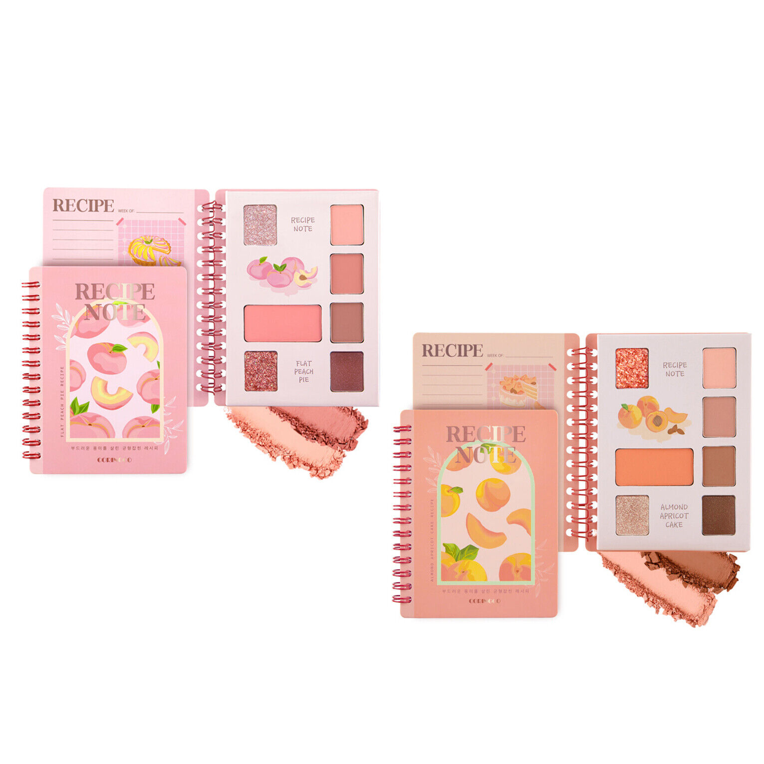 CORINGCO -  RECIPE NOTE EYESHADOW PALETTE
