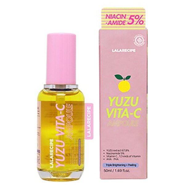 LALARECIPE - YUZU VITA C Ampoule [brightening & Anti wrinkle]