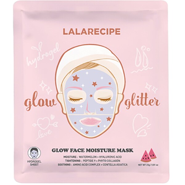 LALARECIPE - GLOW FACE MOISTURE MASK