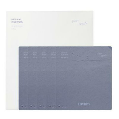 Luvum - pore reset mud mask　(5枚)