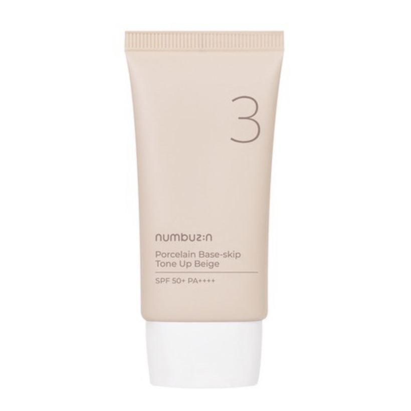 numbuzin - No.3 PORCELAIN BASE-SKIP TONE UP BEIGE