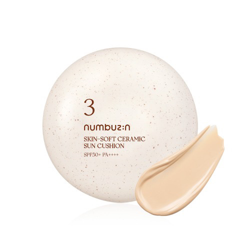numbuzin 3番ノーファンデ陶器肌トーンアップクッション