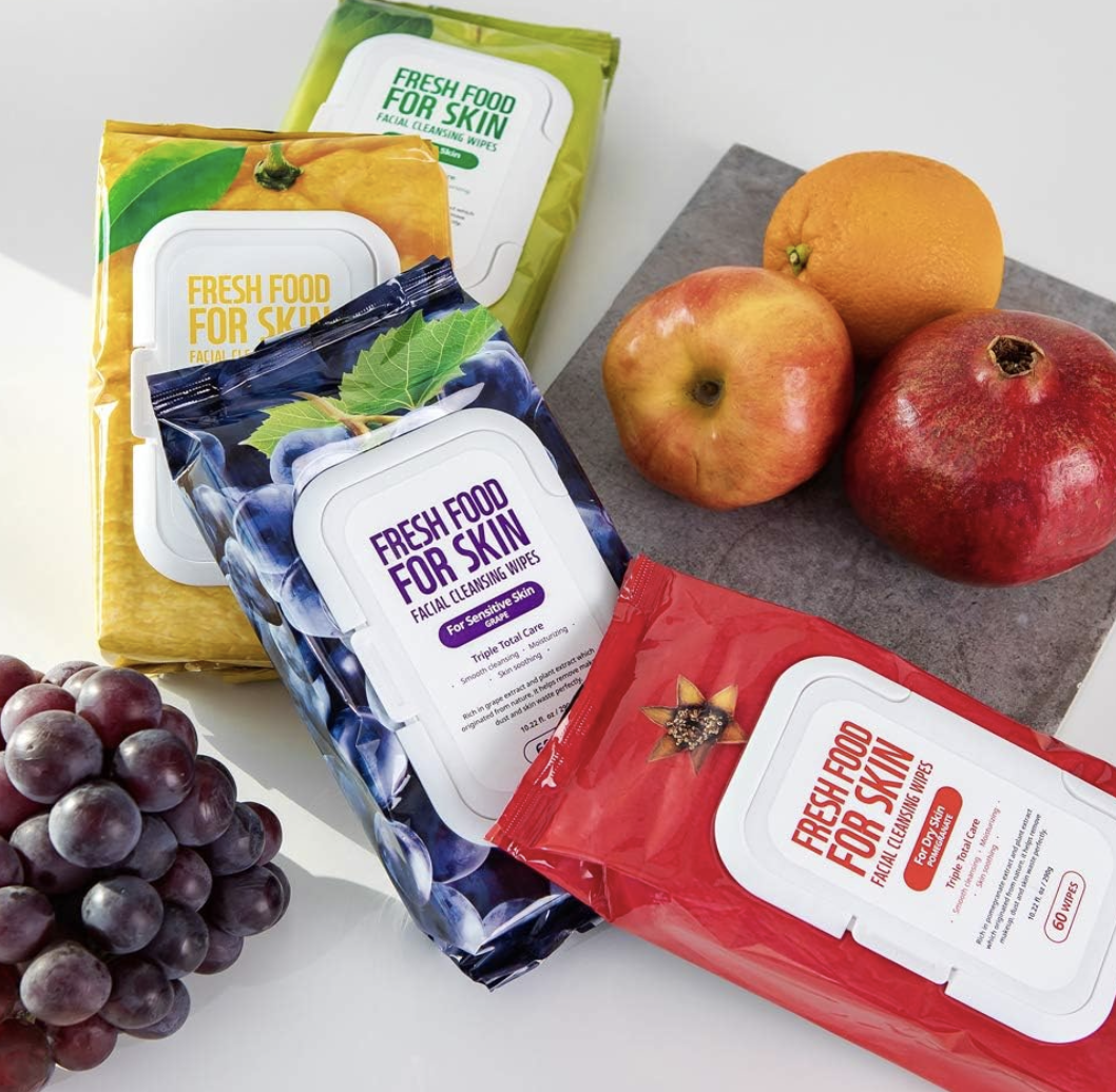 FARMSKIN - SUPER FOOD FOR SKIN CLEANSING WIPES
