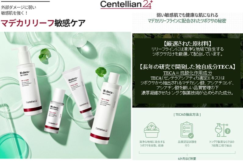 CENTELLIAN24 - Madeca Relief シリーズ