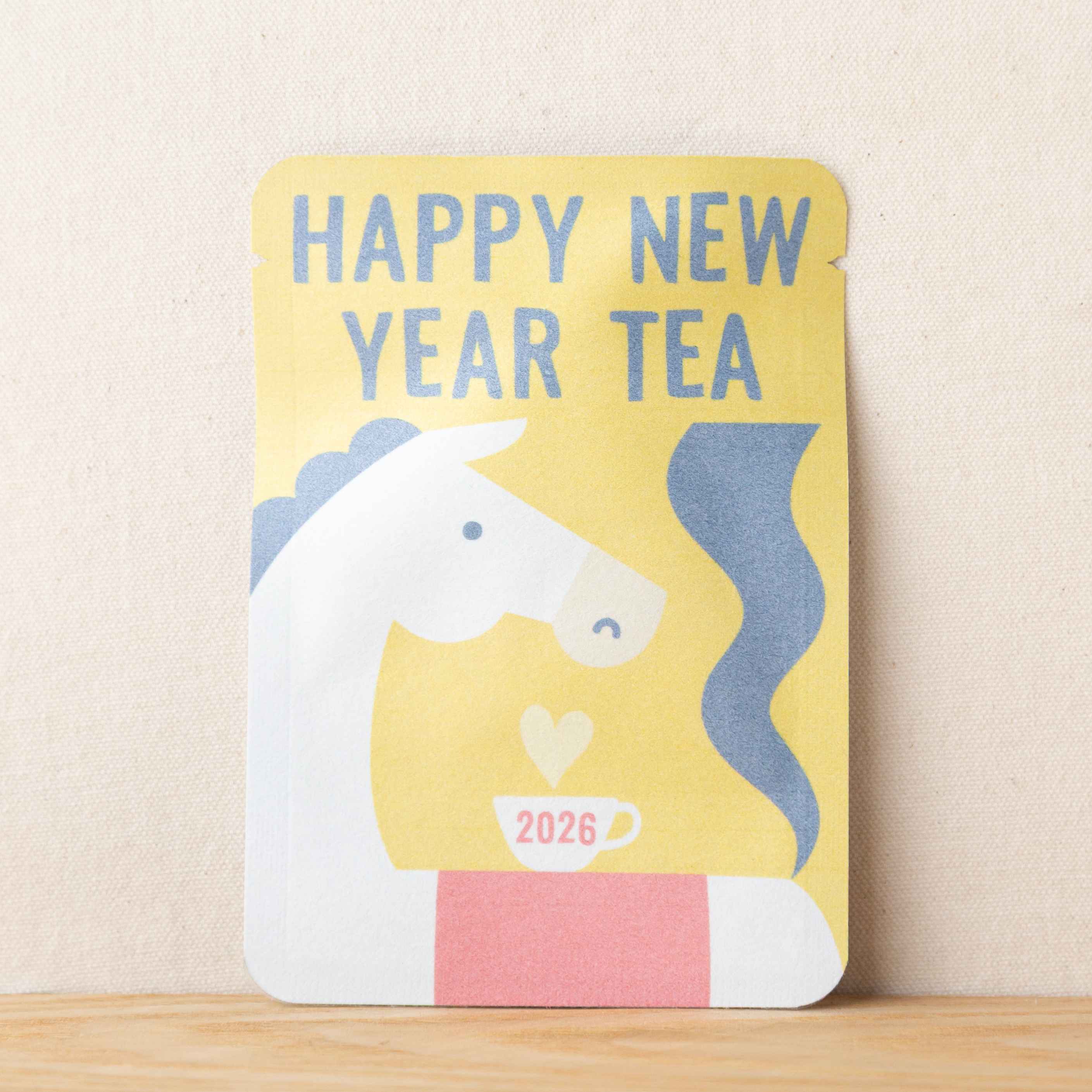 HAPPY NEW YEAR TEA 2026｜年末年始｜ごあいさつ茶｜和紅茶ティーバッグ1包入