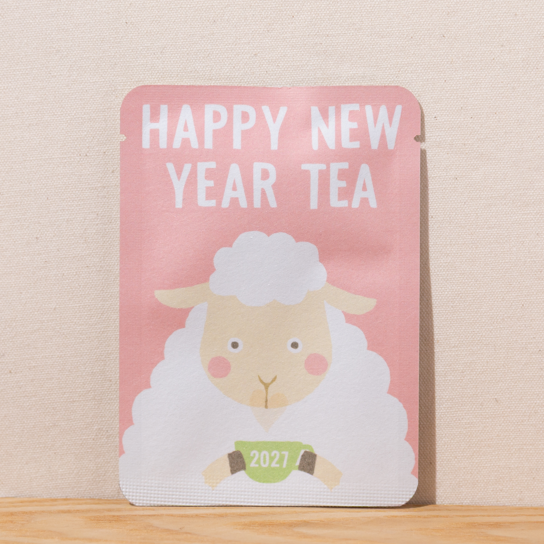 HAPPY NEW YEAR TEA 2027｜年末年始｜ごあいさつ茶｜和紅茶ティーバッグ1包入