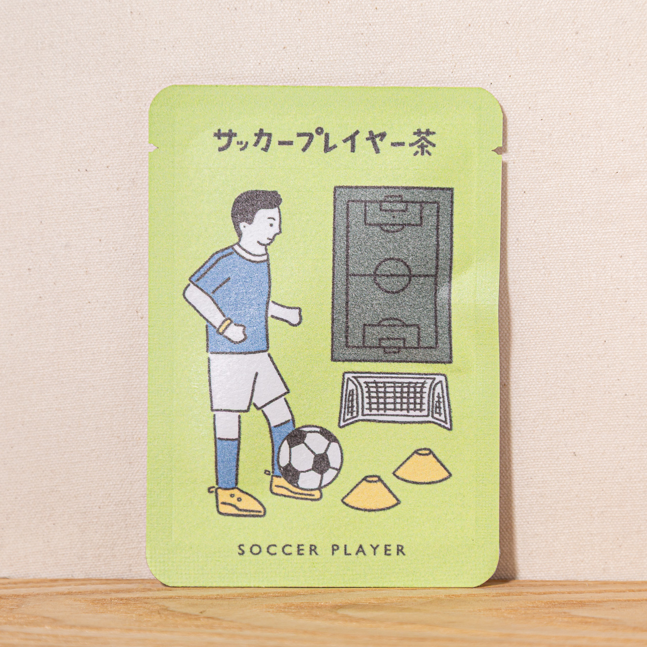 サッカープレイヤー茶｜ごあいさつ茶｜玉露ティーバッグ1包入