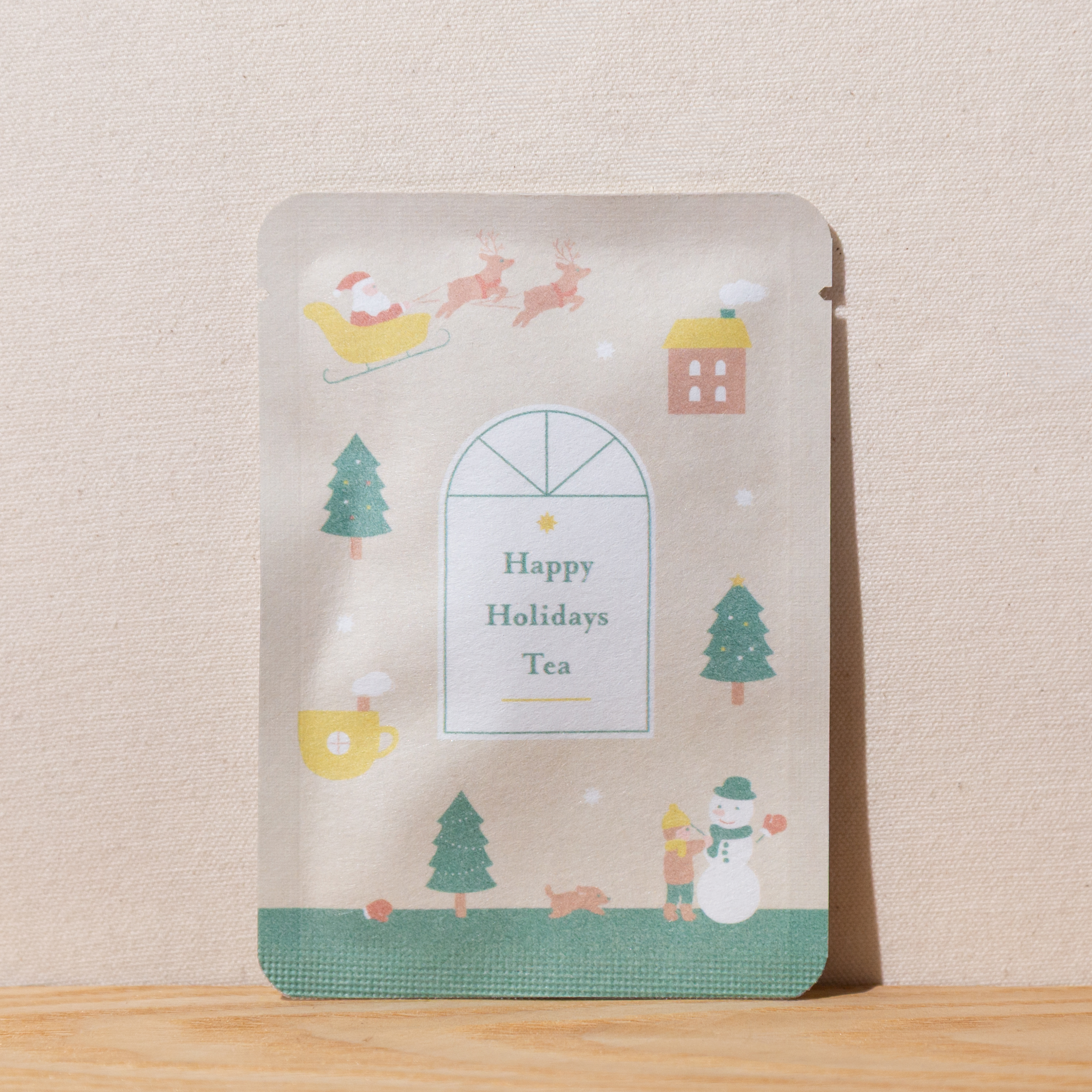 Happy Holidays Tea｜ごあいさつ茶｜和紅茶ティーバッグ1包入