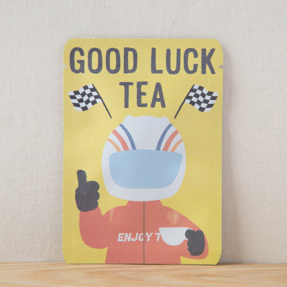 GOOD LUCK TEA｜ごあいさつ茶｜和紅茶ティーバッグ1包入