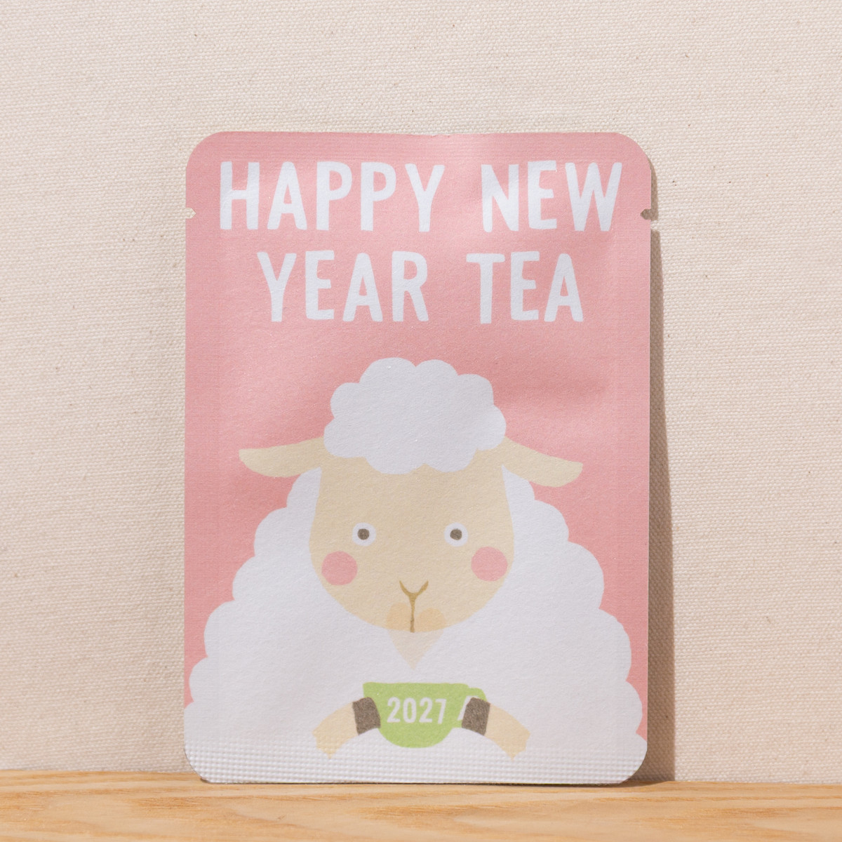 HAPPY NEW YEAR TEA 2027｜年末年始｜ごあいさつ茶｜和紅茶ティーバッグ1包入