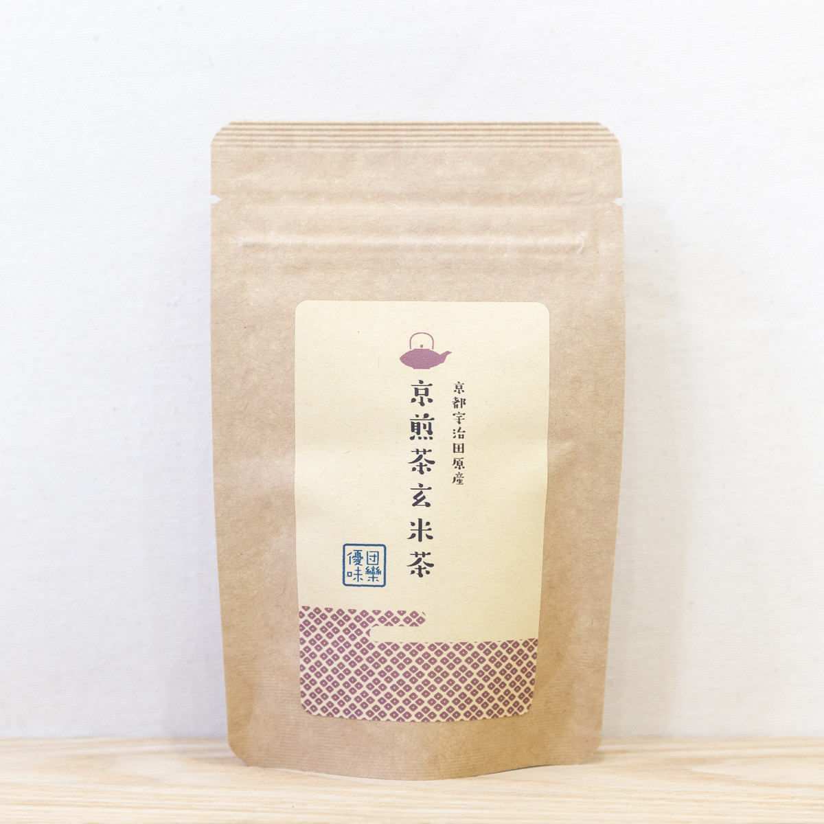 京柄 煎茶玄米茶ティーバッグ4包入