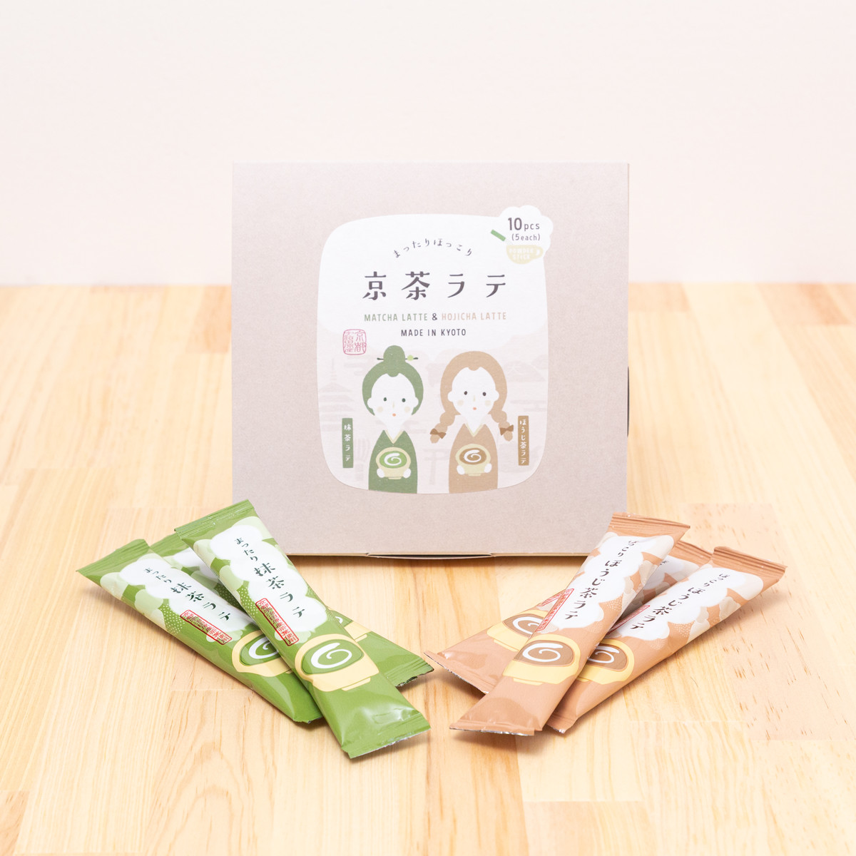 まったりほっこり京茶ラテ 10袋セット｜スティックタイプ
