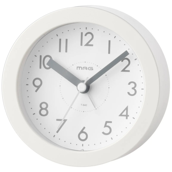 MAG電子音目覚まし時計 ルントWH