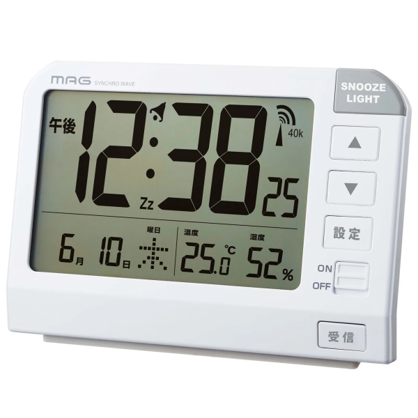 MAG電波目覚まし時計 ホーネット
