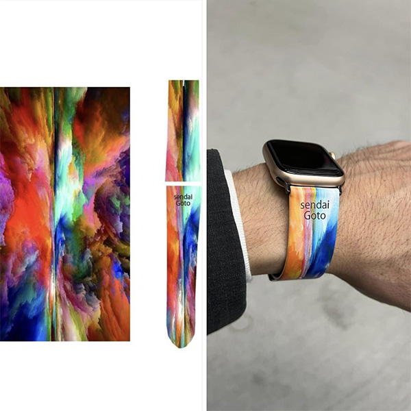 オリジナルバンド作成 AppleWatch用バンドUV印刷