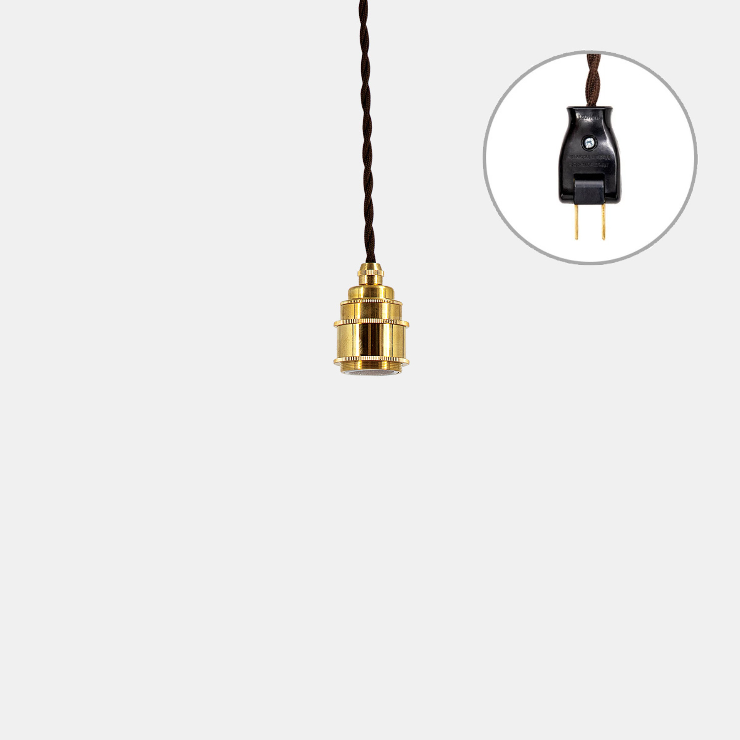 1灯ペンダントライト コンセントタイプ