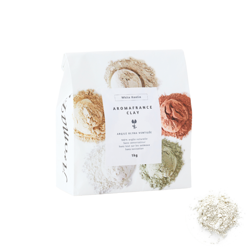 aroma france クレイ ホワイトカオリン 1kg