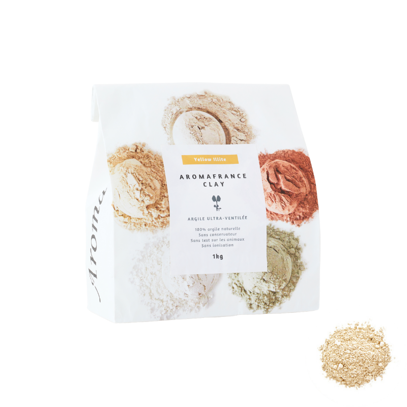 aroma france クレイ イエローイライト 1kg