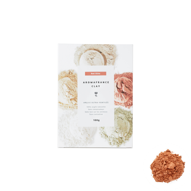 aroma france クレイ レッドイライト 100g