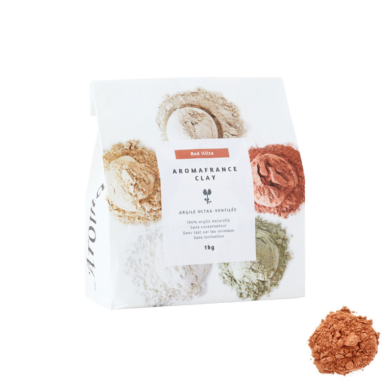 aroma france クレイ レッドイライト 1kg
