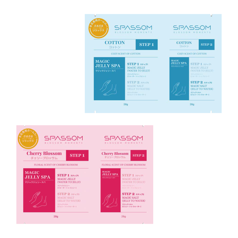 SPASOM マジックジェリー チェリーブロッサム（フット＆ハンドケア）