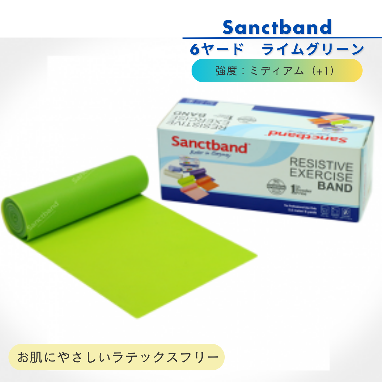 【Sanctband】プロフェッショナルレジスティブエクササイズバンド