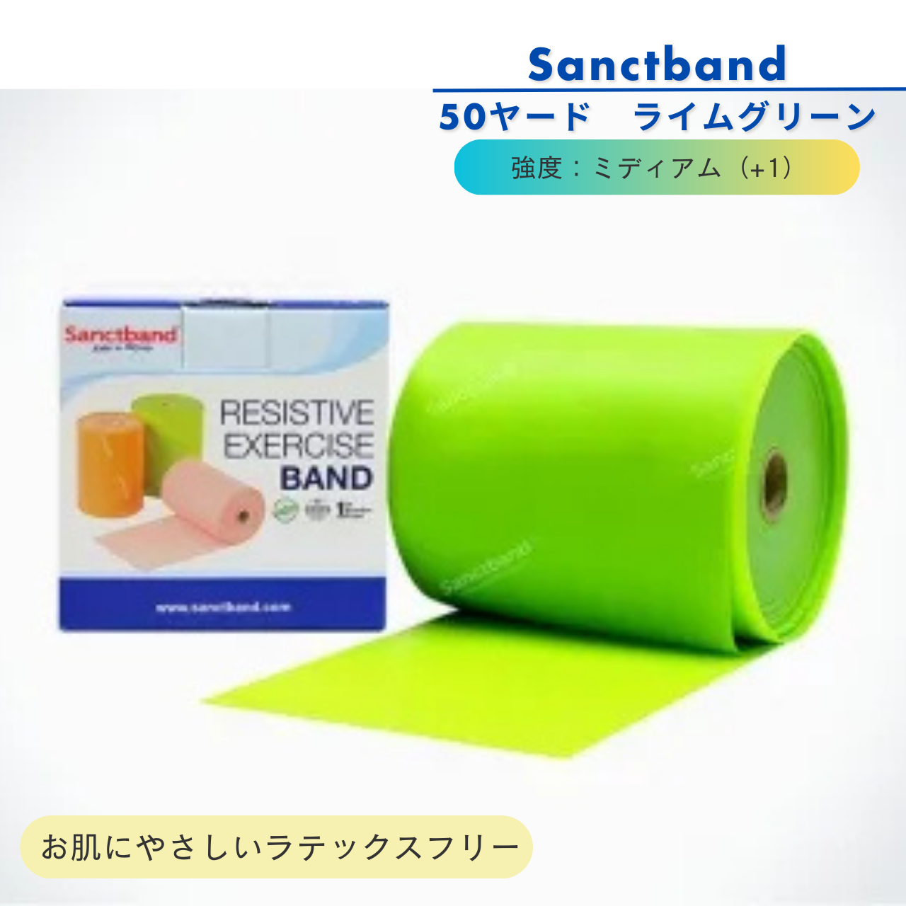 【Sanctband】プロフェッショナルレジスティブエクササイズバンド