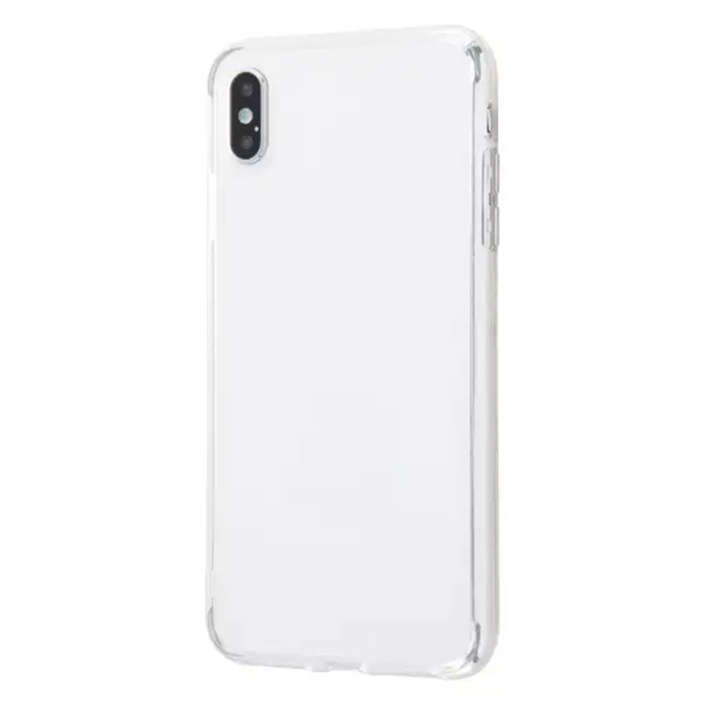 iPhone XS Max用ﾊｲﾌﾞﾘｯﾄﾞｹｰｽ ｸﾘｱﾀﾌ