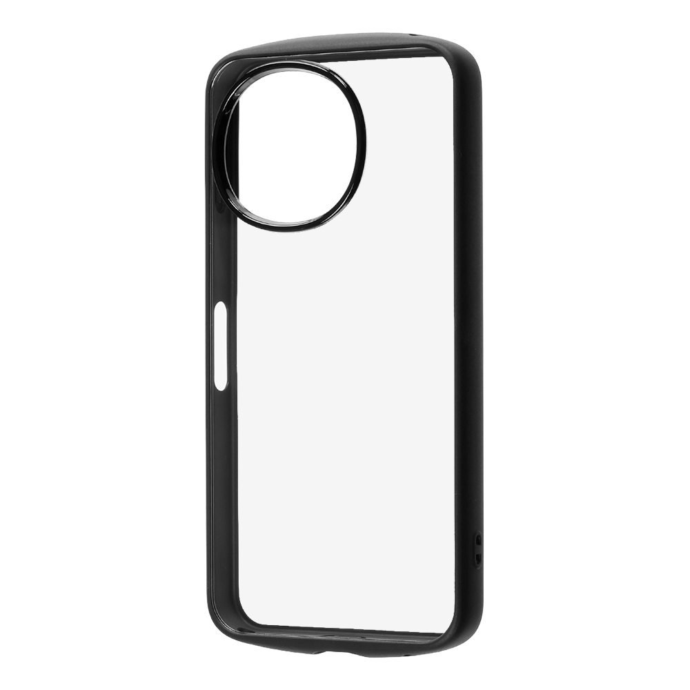 AQUOS sense9 /AQUOS sense10 / Puffull 耐衝撃 バンパー ハイブリッドケース / ブラック