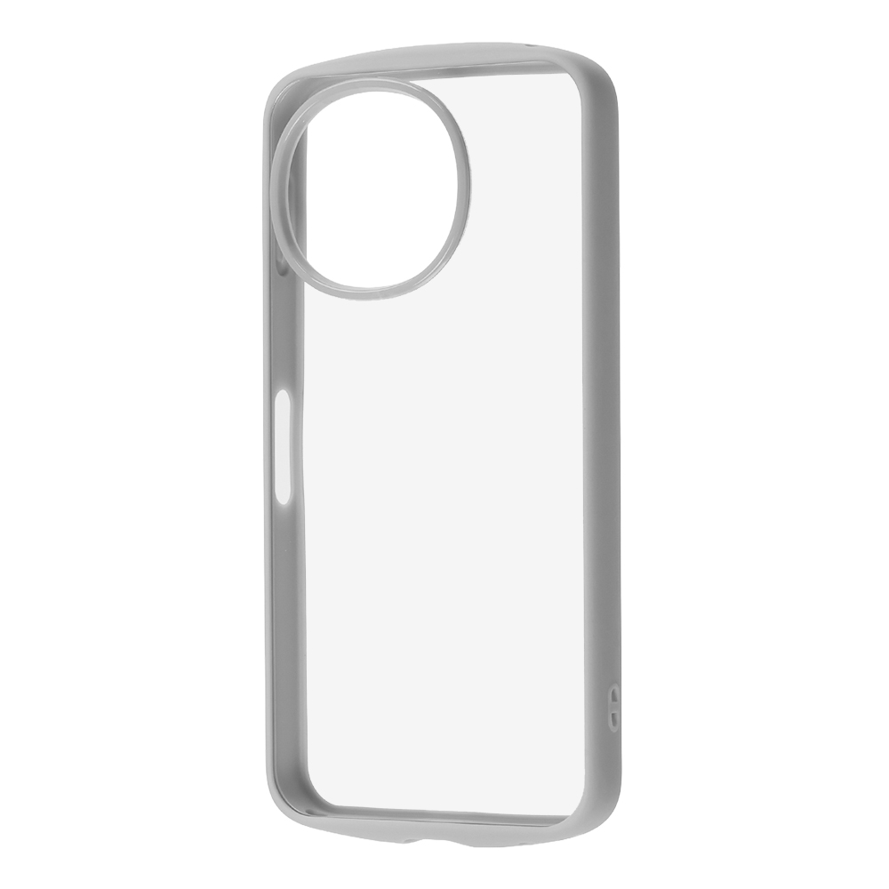 AQUOS sense9 /AQUOS sense10 / Puffull 耐衝撃 バンパー ハイブリッドケース / グレー