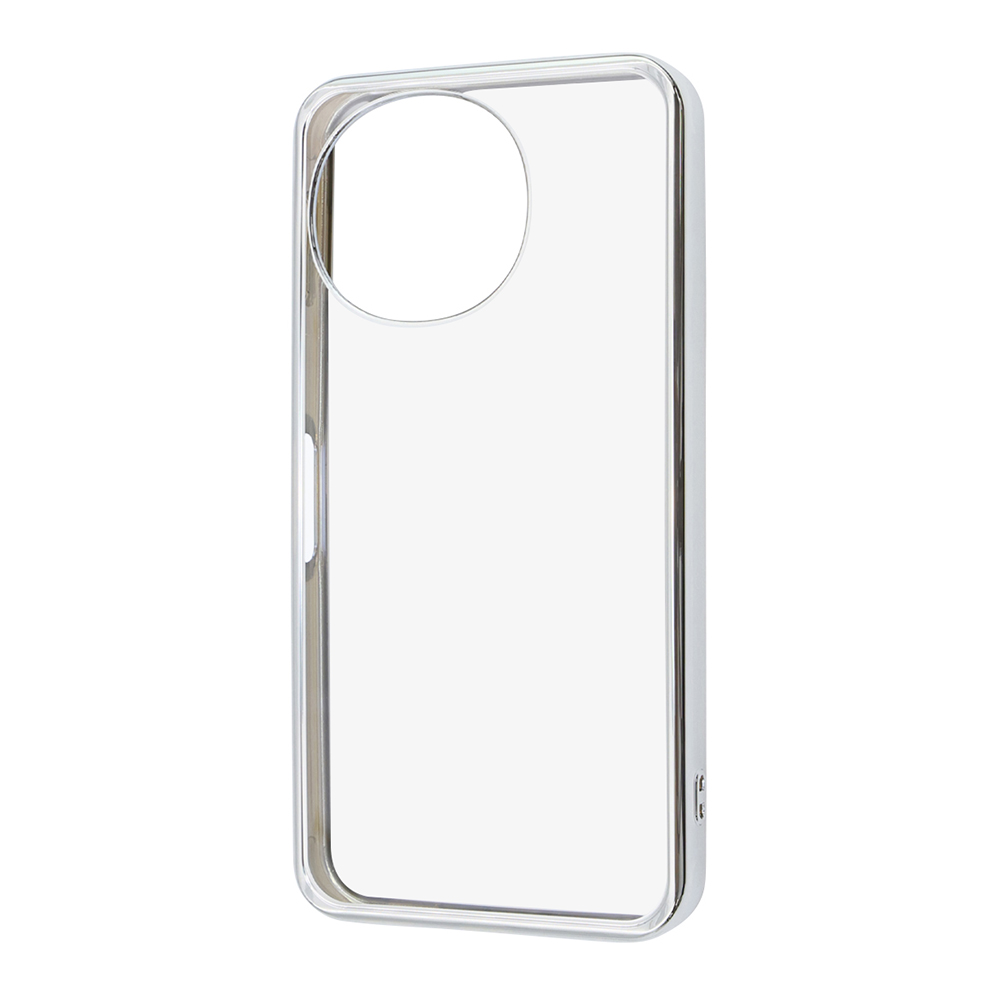 AQUOS sense9 /AQUOS sense10 / 衝撃吸収 バンパー メタリック ハイブリッドケース / シルバー