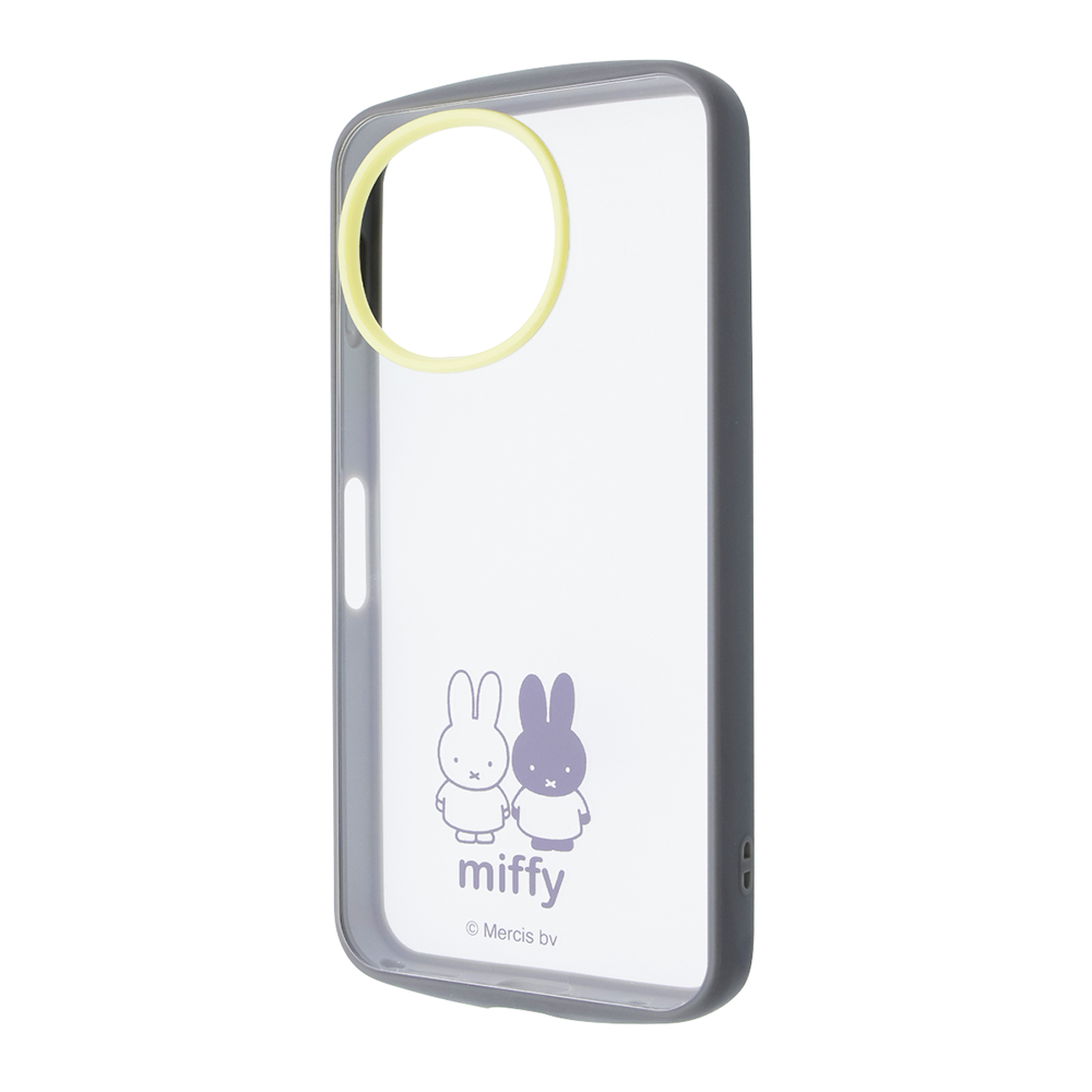 AQUOS sense9 /AQUOS sense10 / ミッフィー / Puffull 衝撃吸収 バンパー ハイブリッドケース / ミッフィー